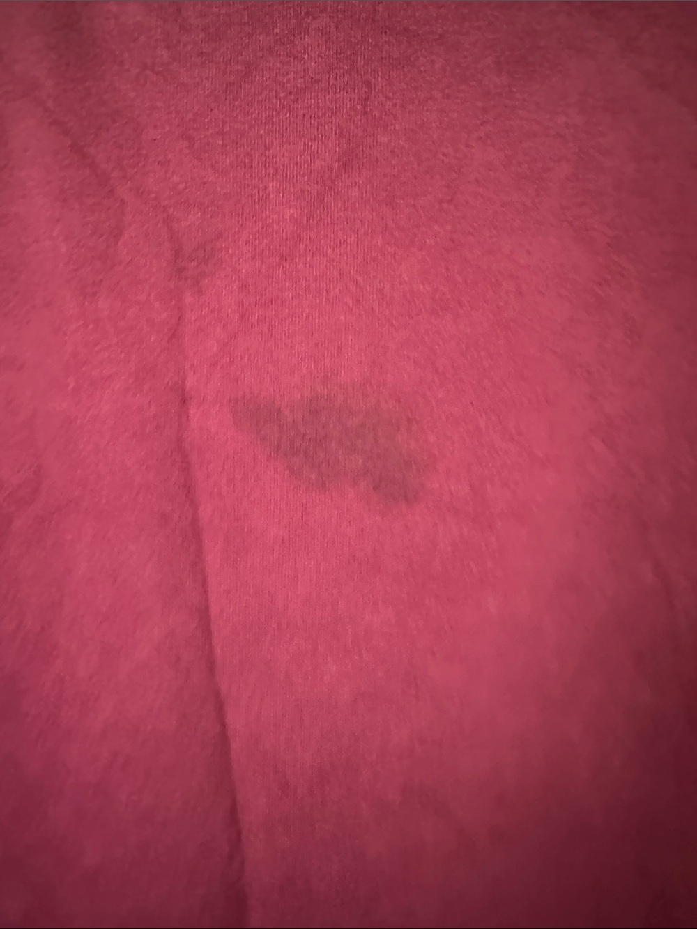 V/SUAL Men’s Short Sleeve Graphic Tee in Burgundy (flaws) - Picture 7 of 7